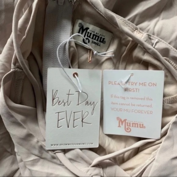 NWT Show Me Your MuMu Godshaw Goddess Gown SR46 S - Picture 8 of 10